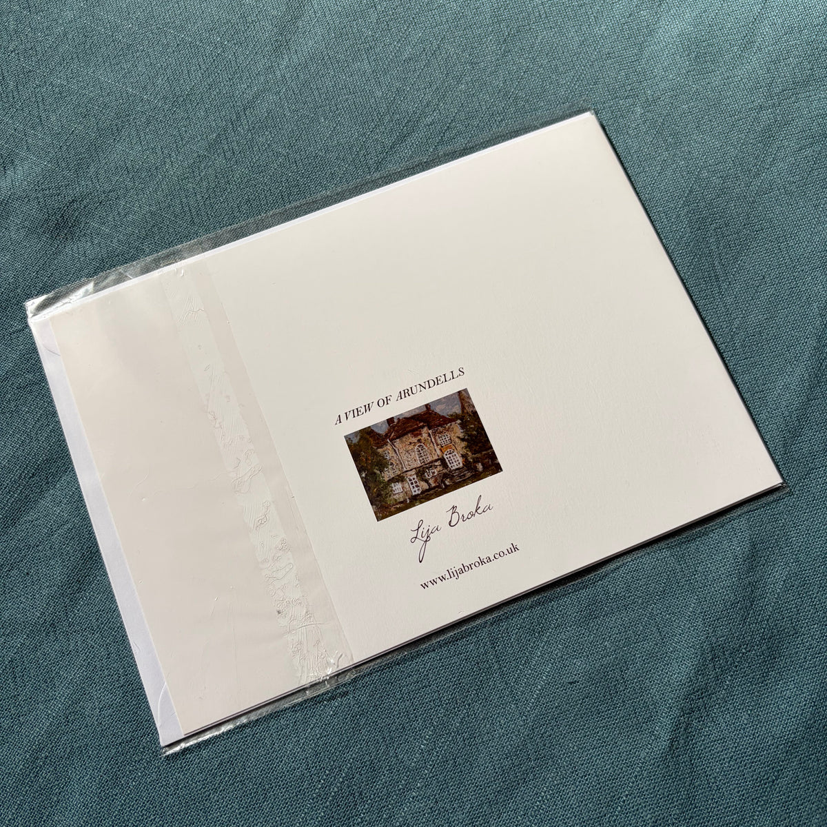 A View of Arundells, Salisbury greeting card