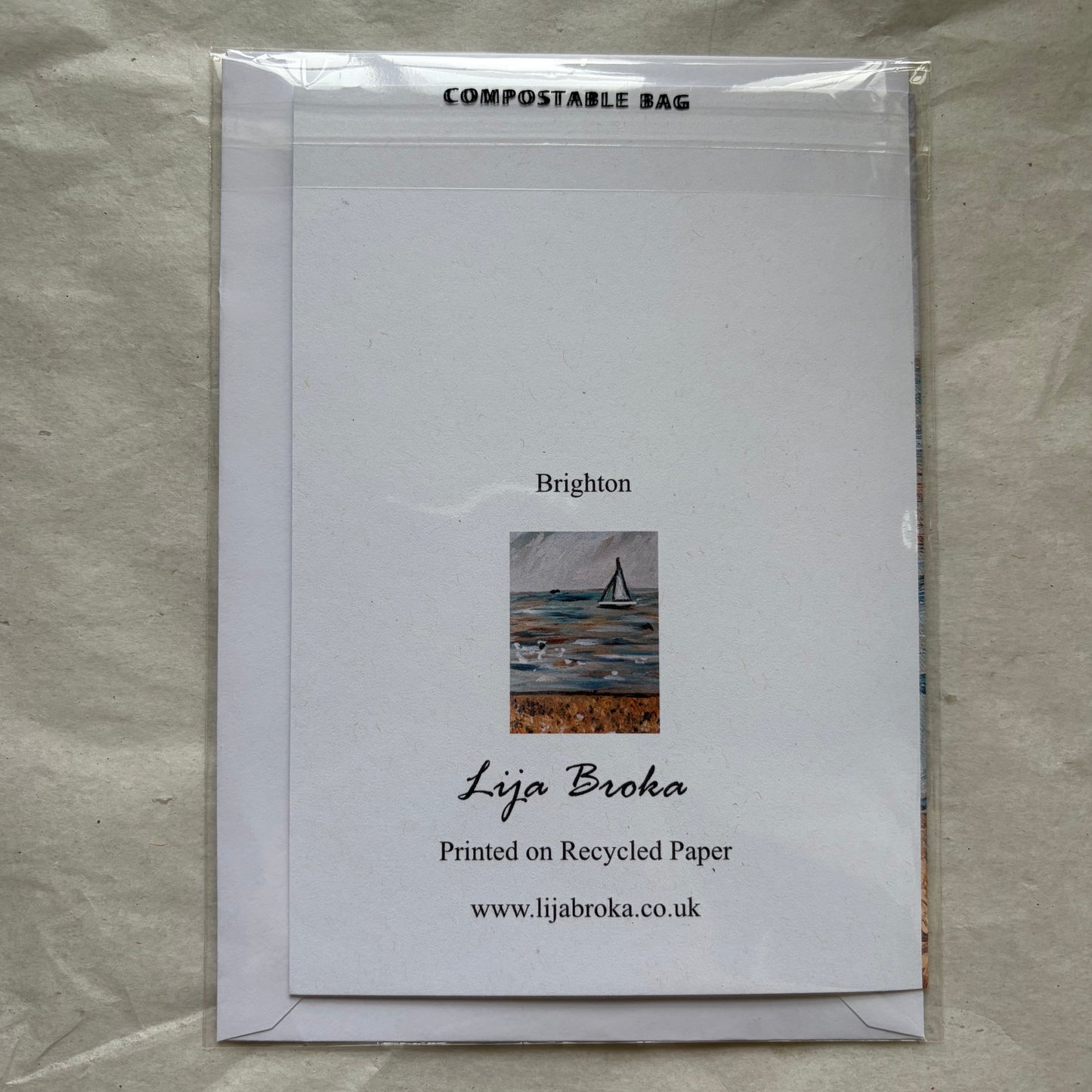 Brighton greeting card