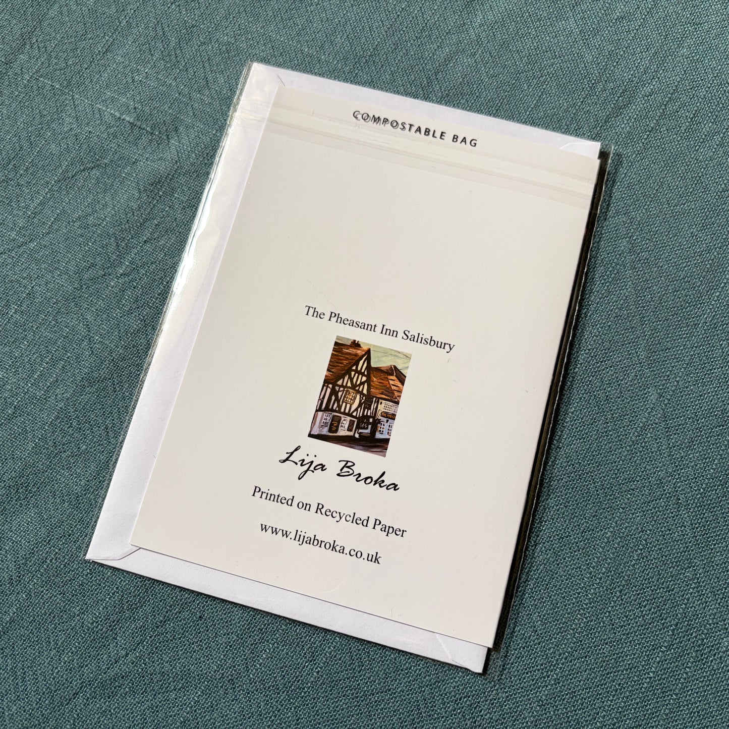 The Pheasant Inn, Salisbury greeting card
