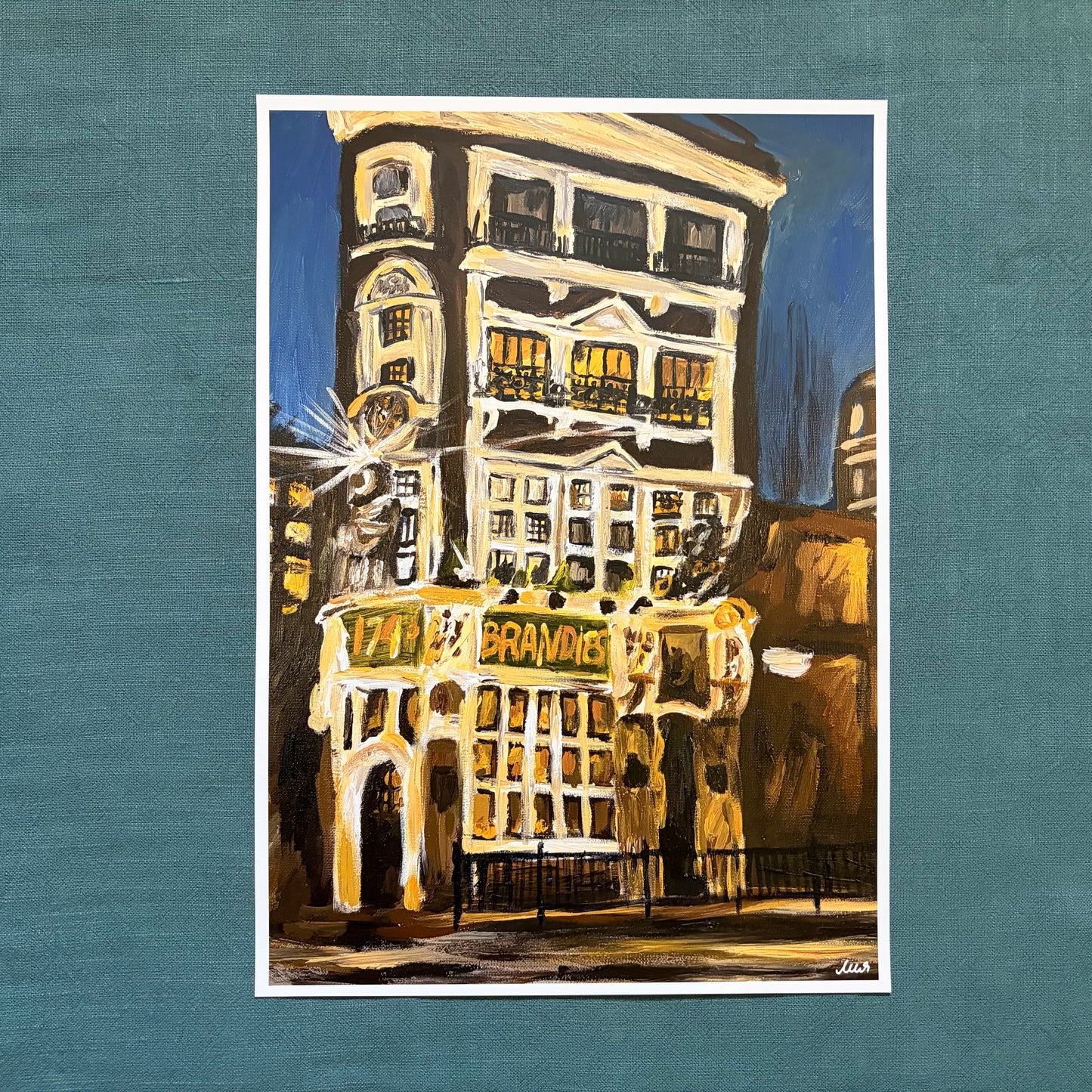 The Blackfriar, London signed art print