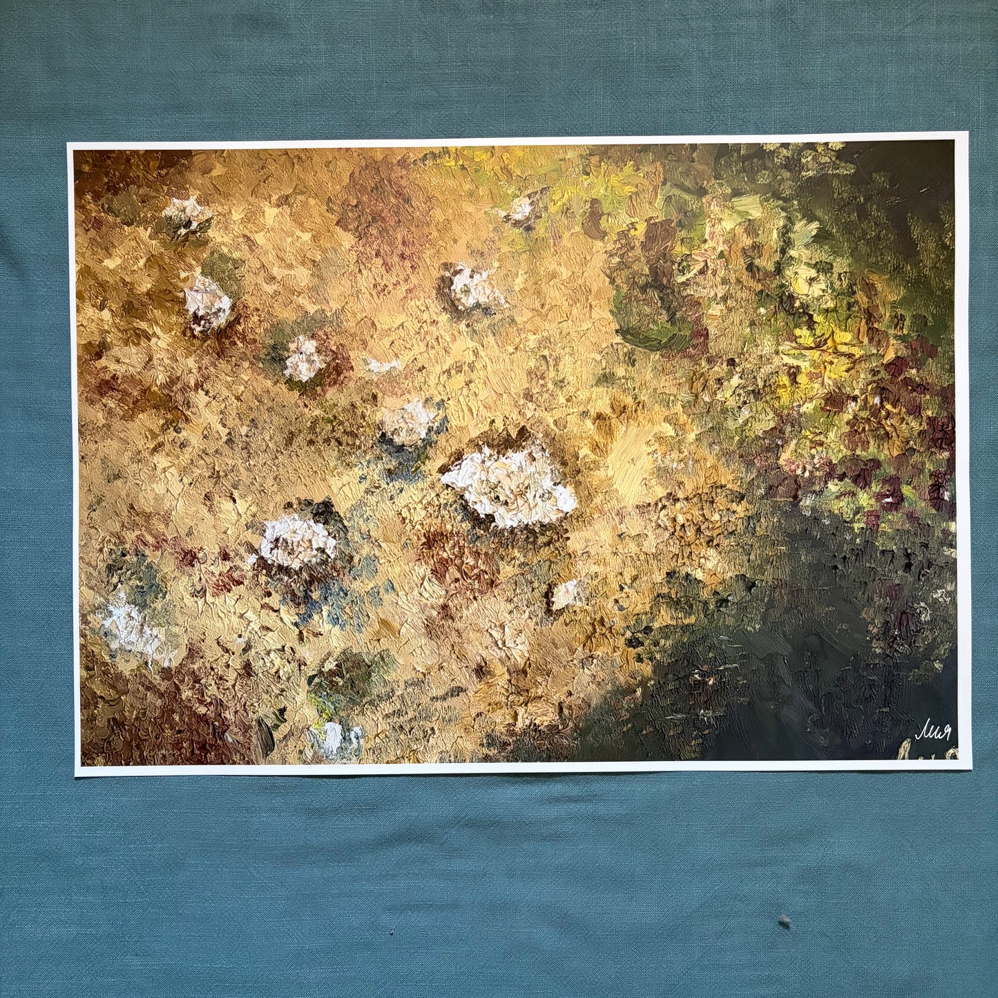 Foundation I signed art print
