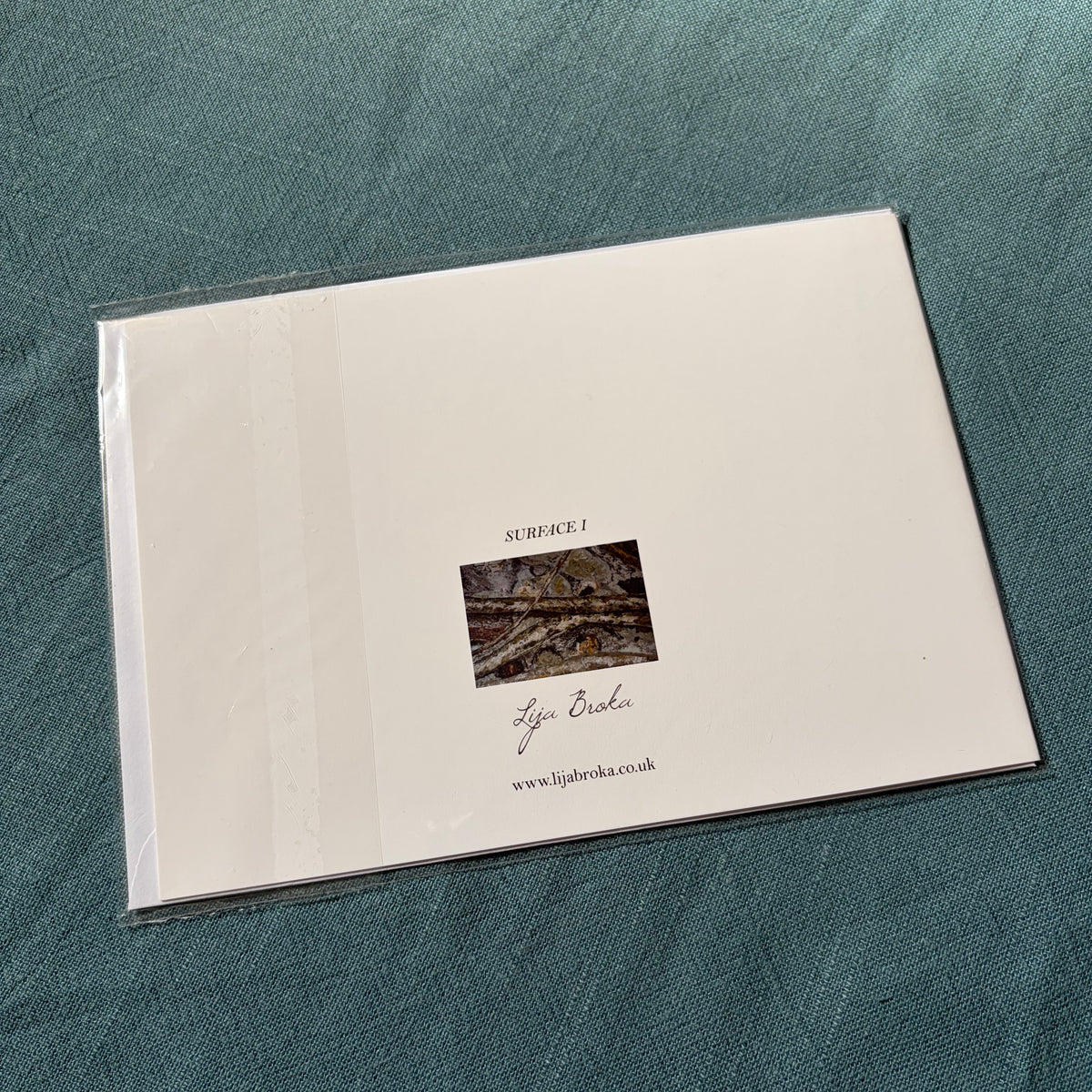 Surface I greeting card