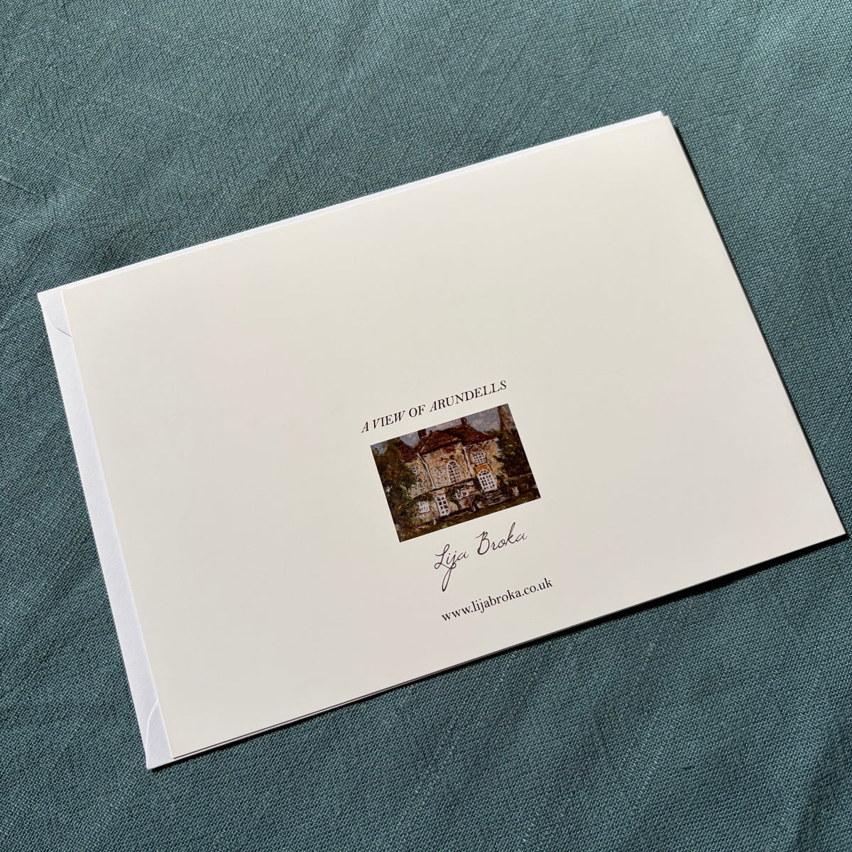 A View of Arundells, Salisbury greeting card