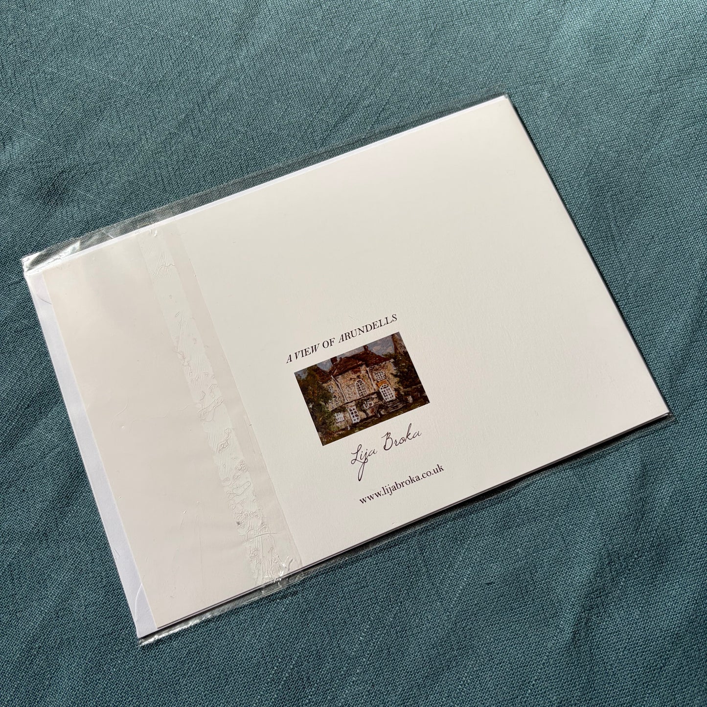A View of Arundells, Salisbury greeting card