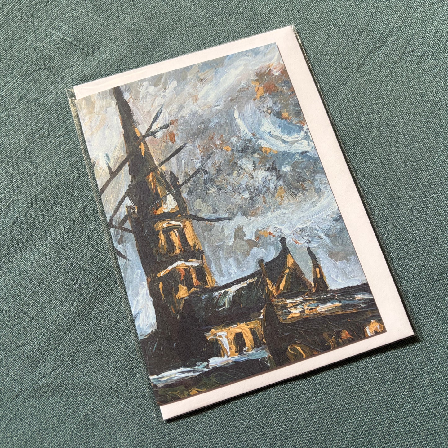 A View of Salisbury Cathedral VI greeting card