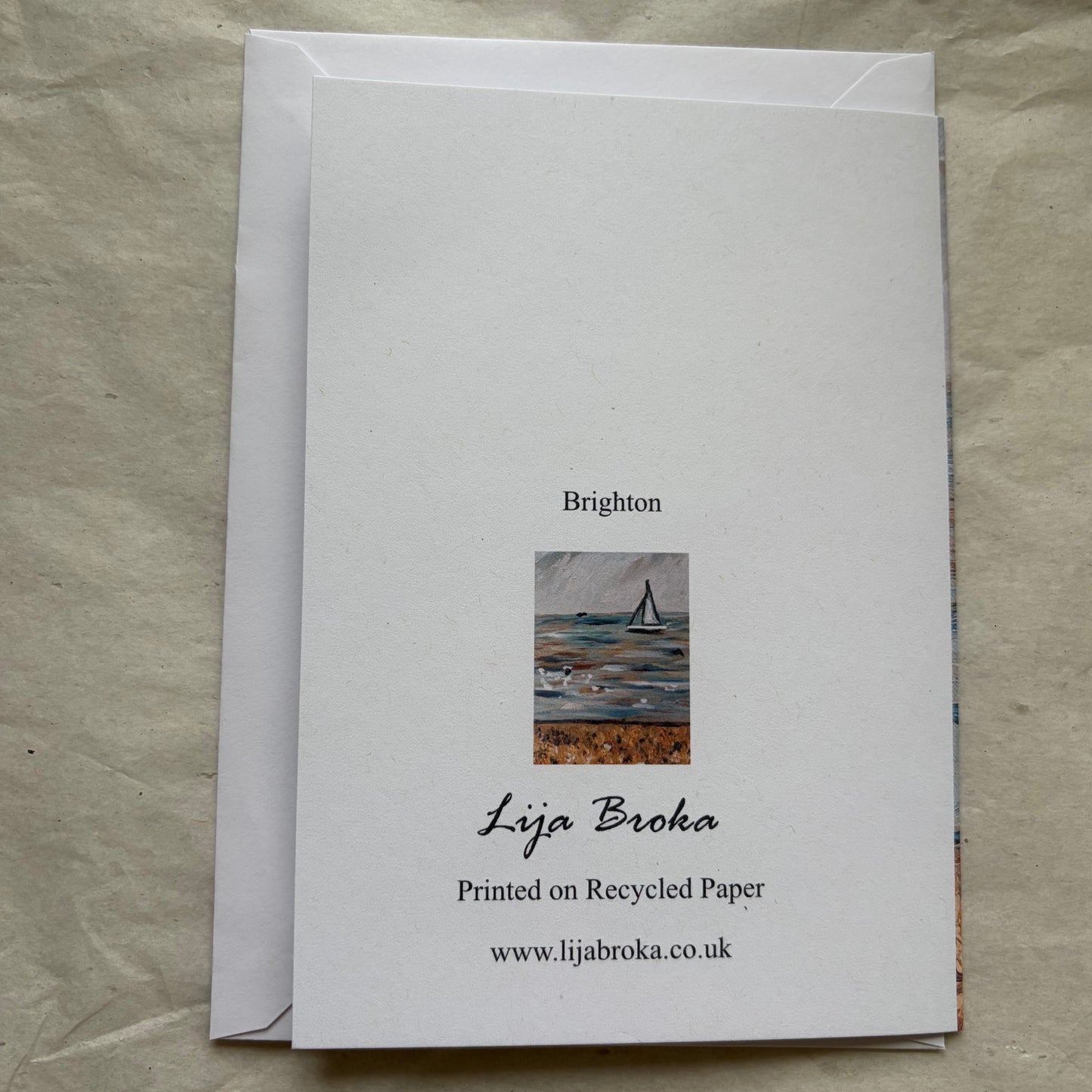 Brighton greeting card