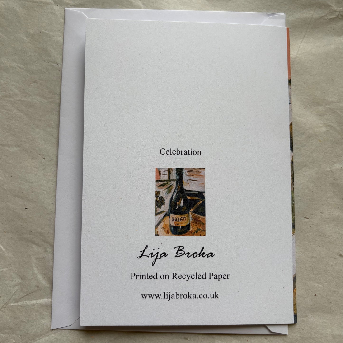 Celebration greeting card