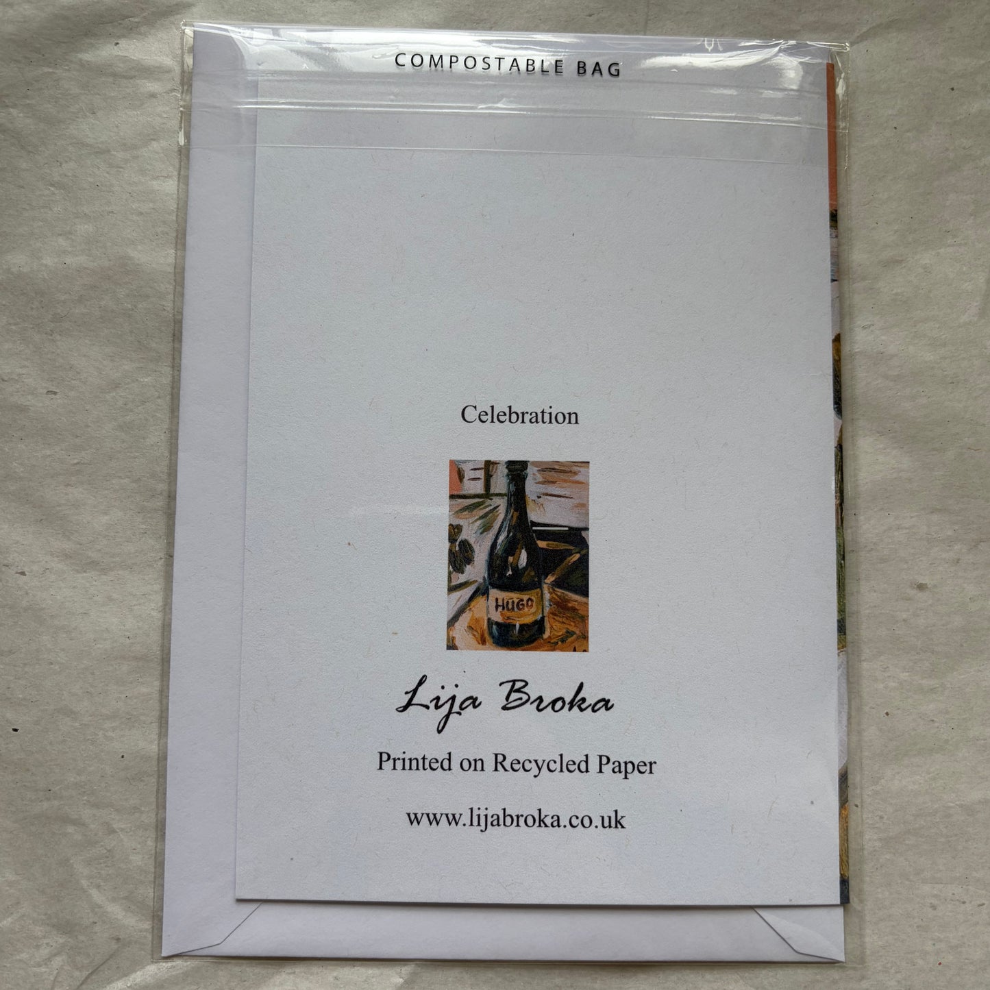 Celebration greeting card