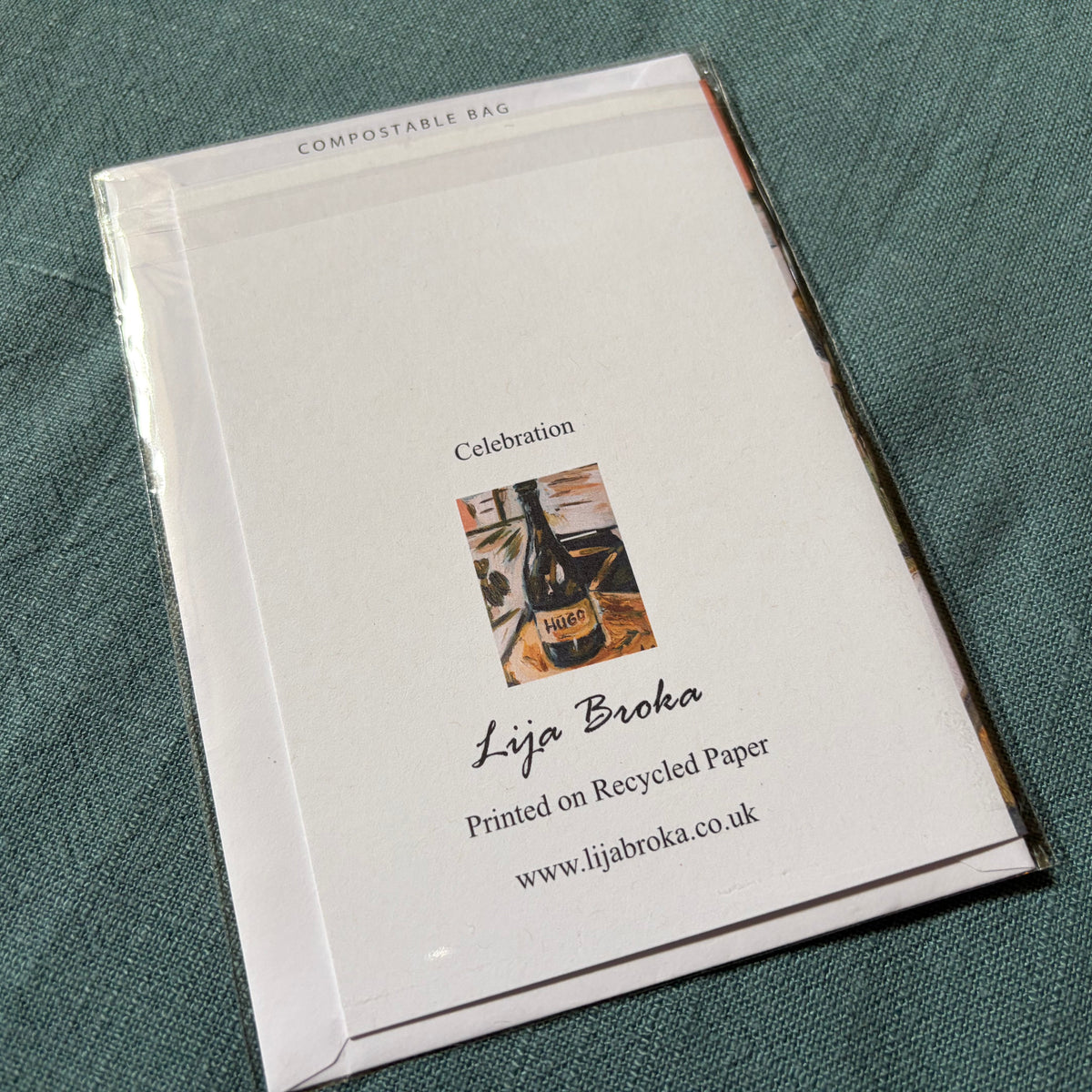 Celebration greeting card