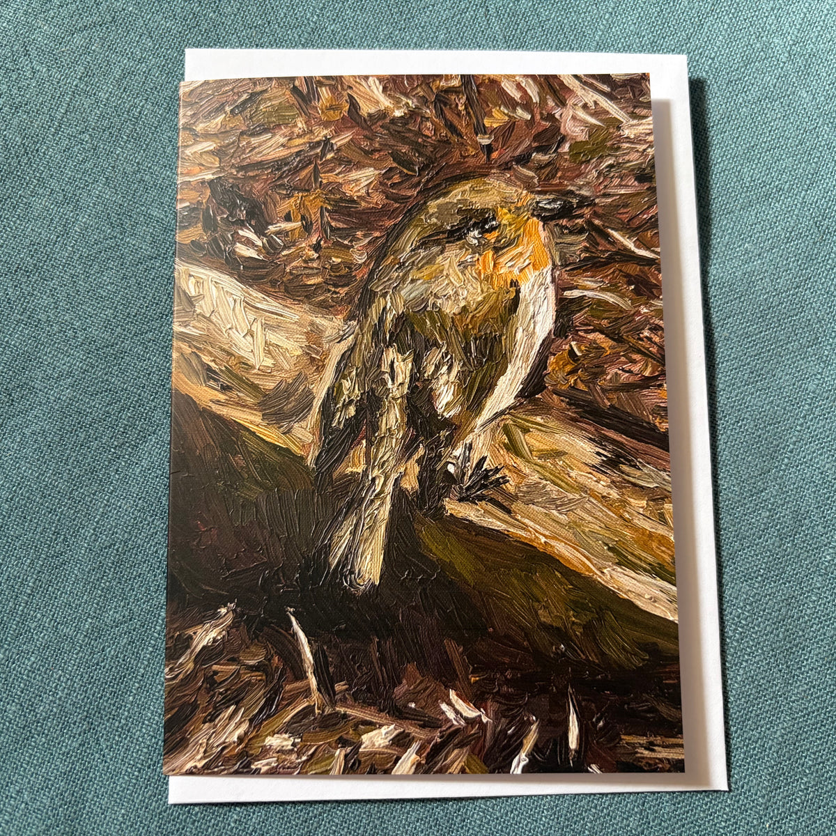 Robin III greeting card