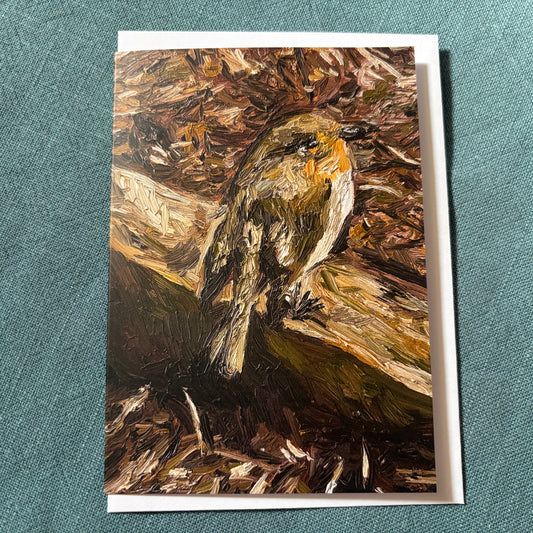 Robin III greeting card