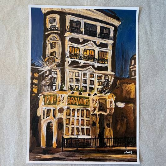 The Blackfriar, London signed art print
