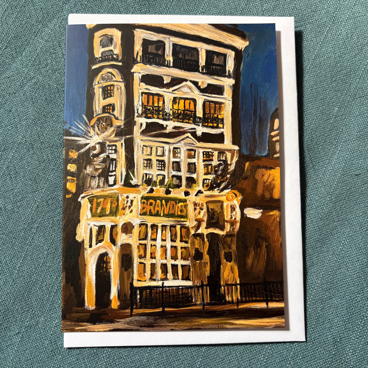 The Blackfriar, London greeting card