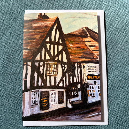 The Pheasant Inn, Salisbury greeting card