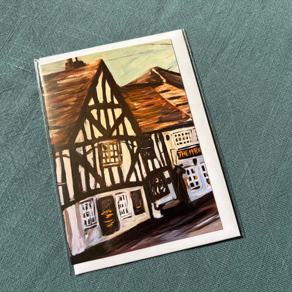 The Pheasant Inn, Salisbury greeting card