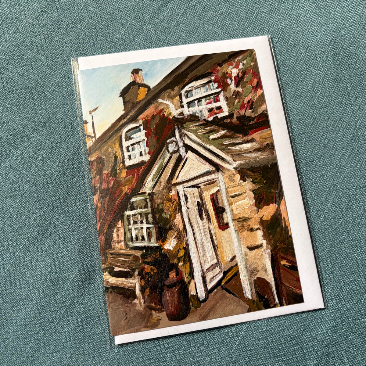 The Scott Arms Kingston greeting card