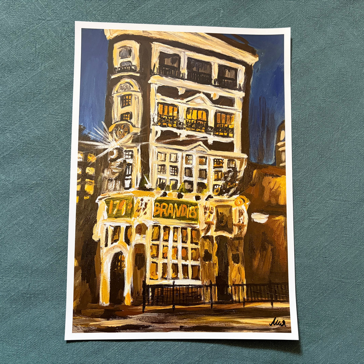 The Blackfriar, London signed art print