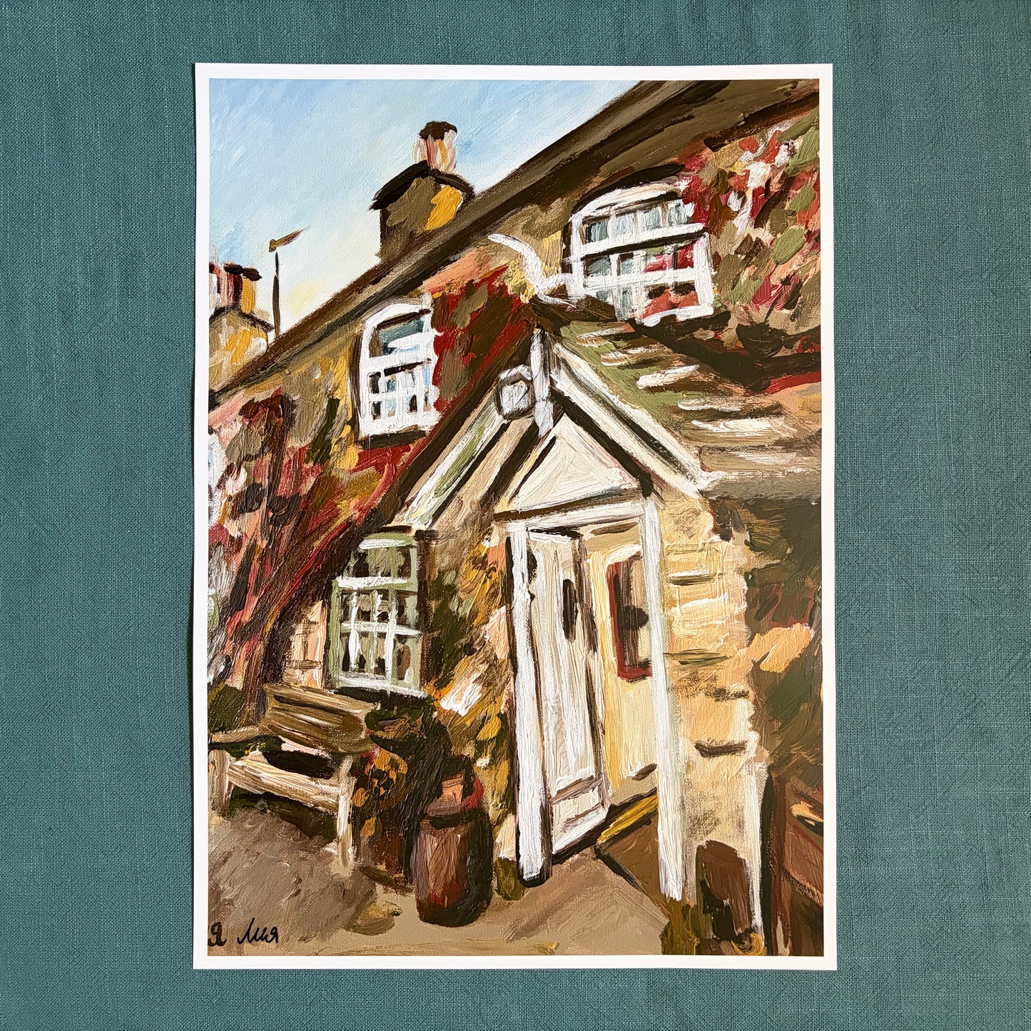 The Scott Arms Kingston signed art print