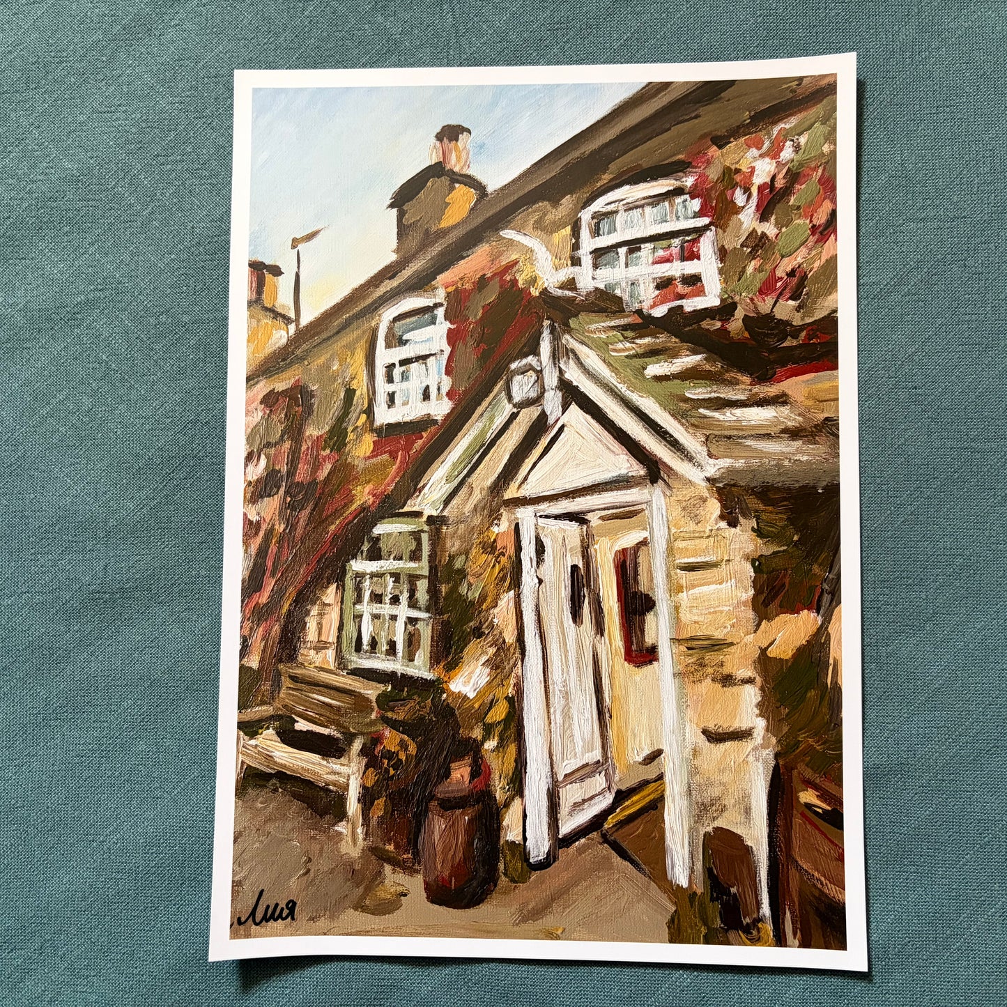 The Scott Arms Kingston signed art print