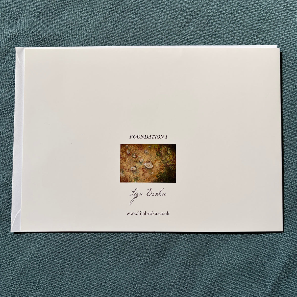 Foundation I greeting card