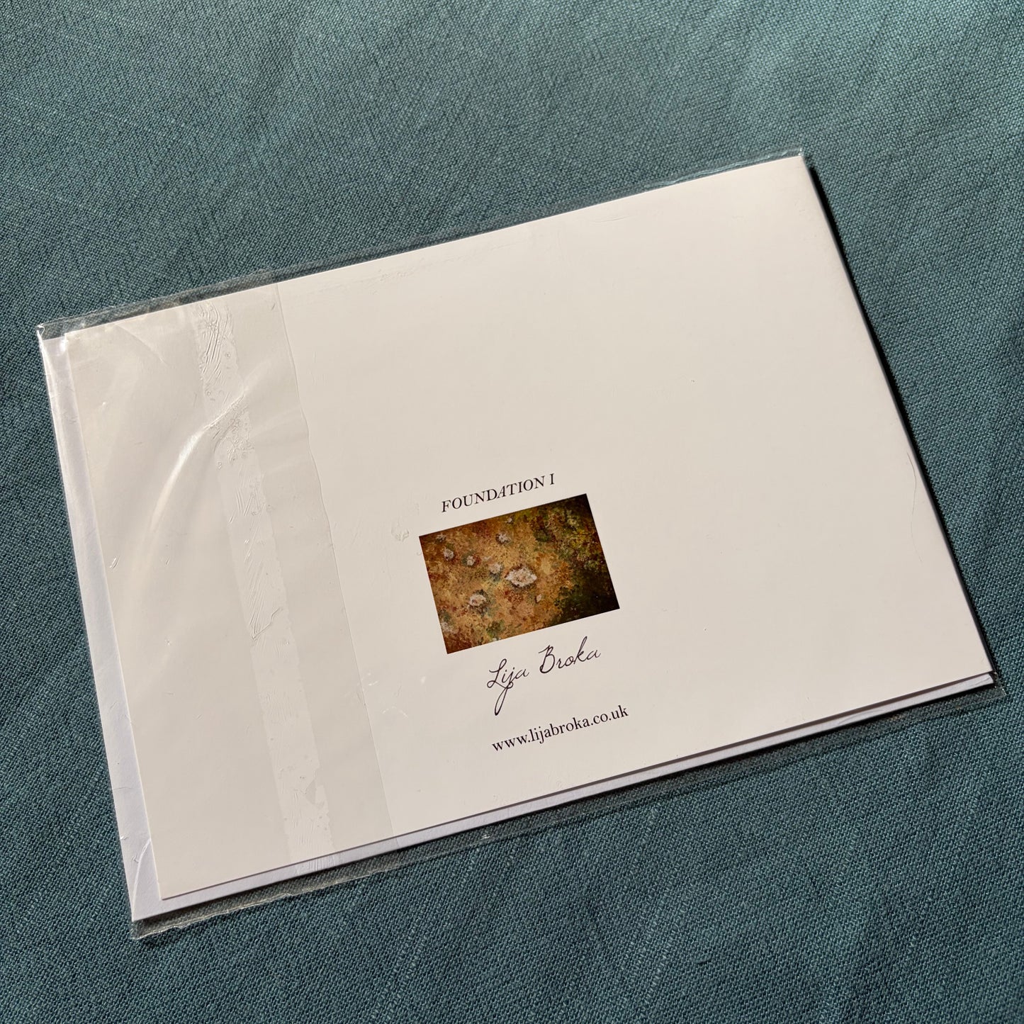 Foundation I greeting card
