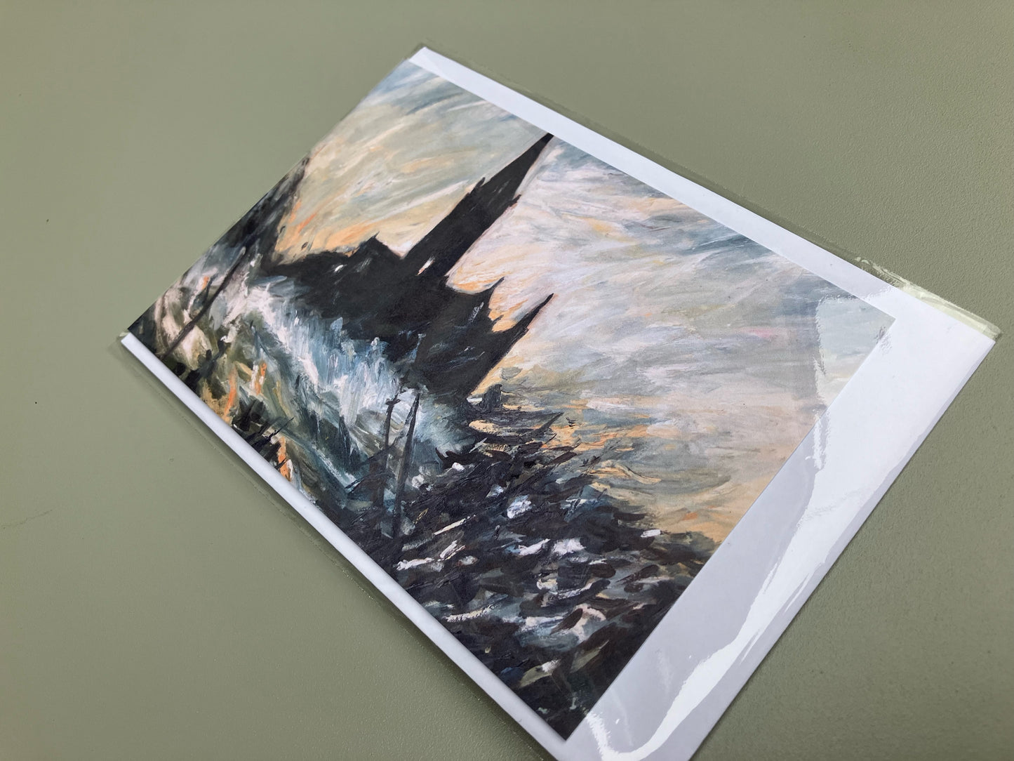 A View of Salisbury Cathedral III A6 card
