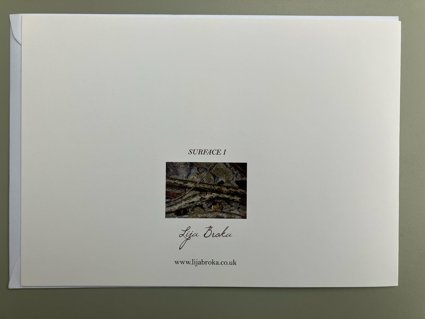 Surface I A5 card