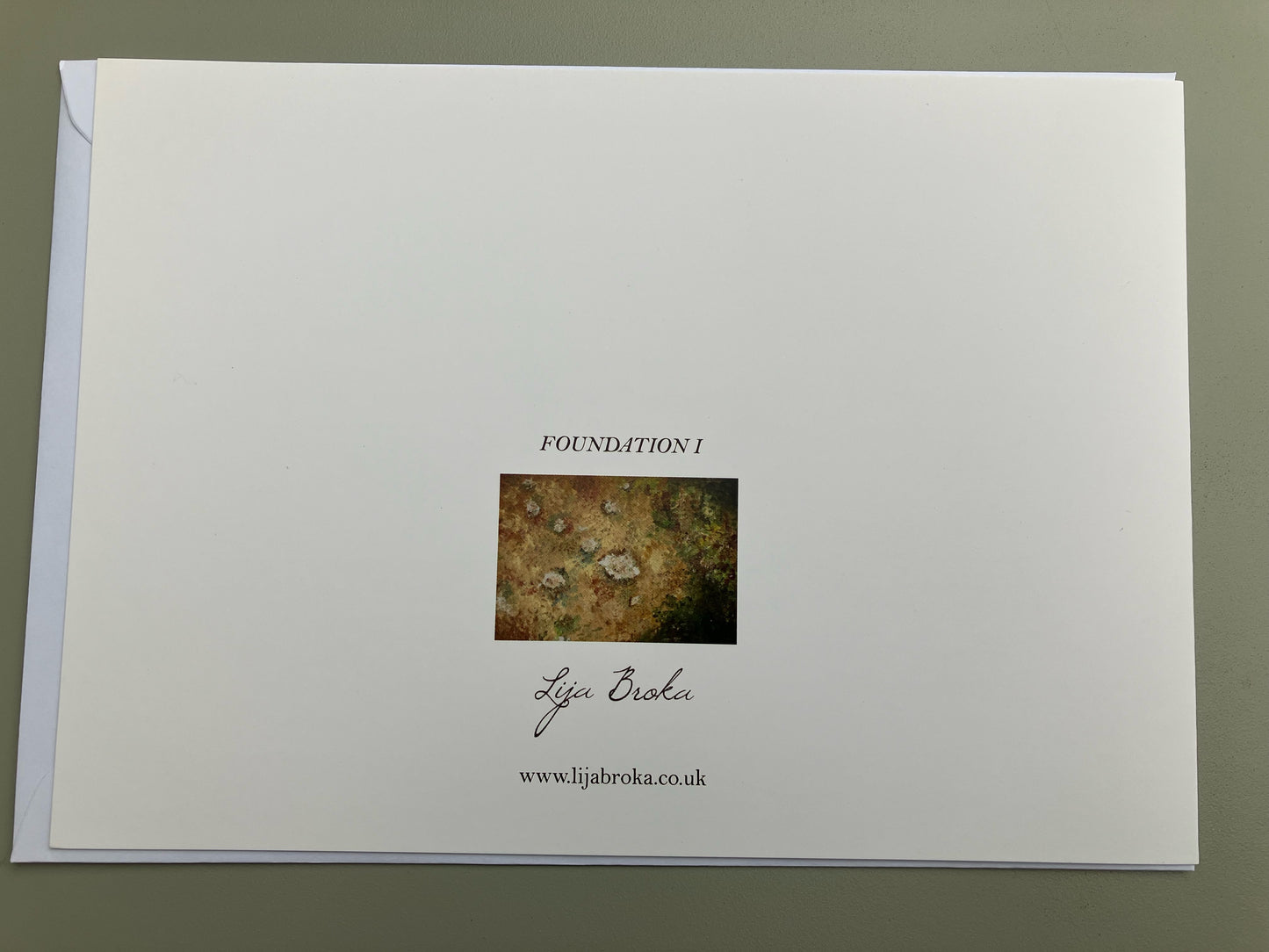 Foundation I A5 card (Copy)