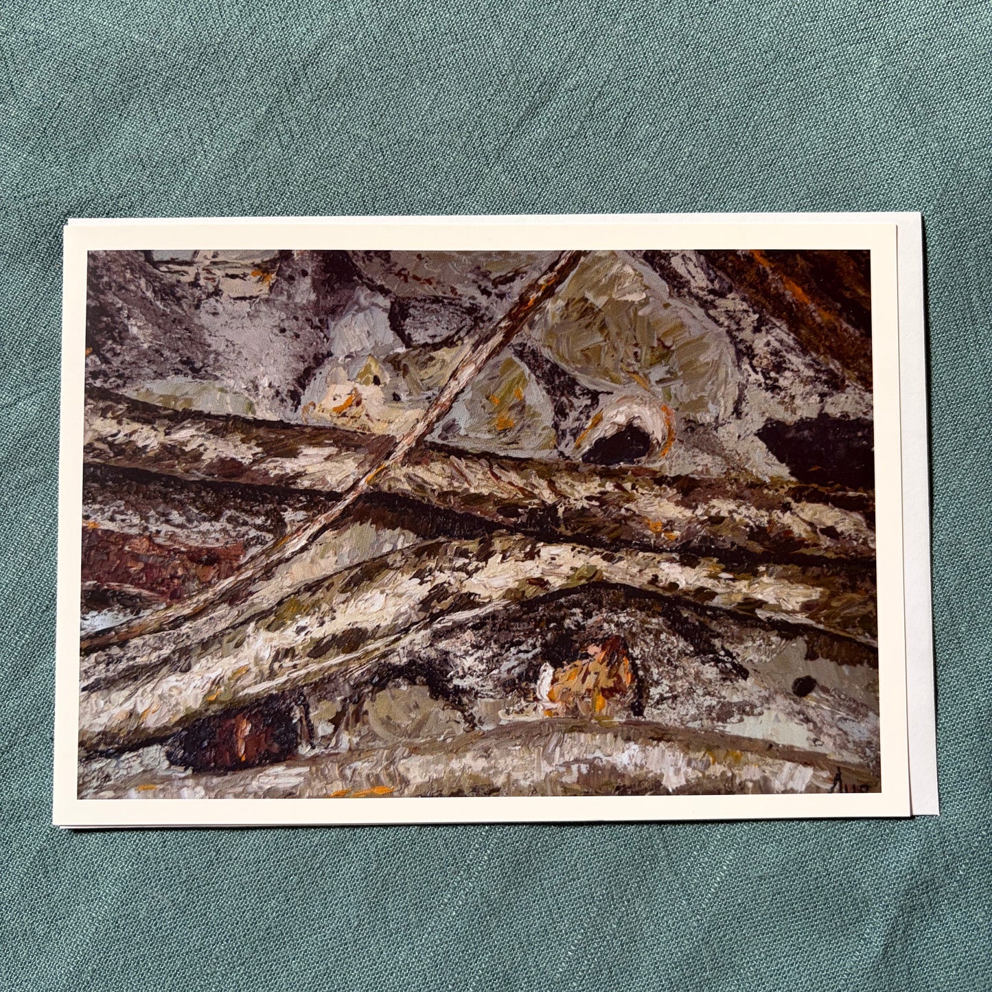 Surface I greeting card