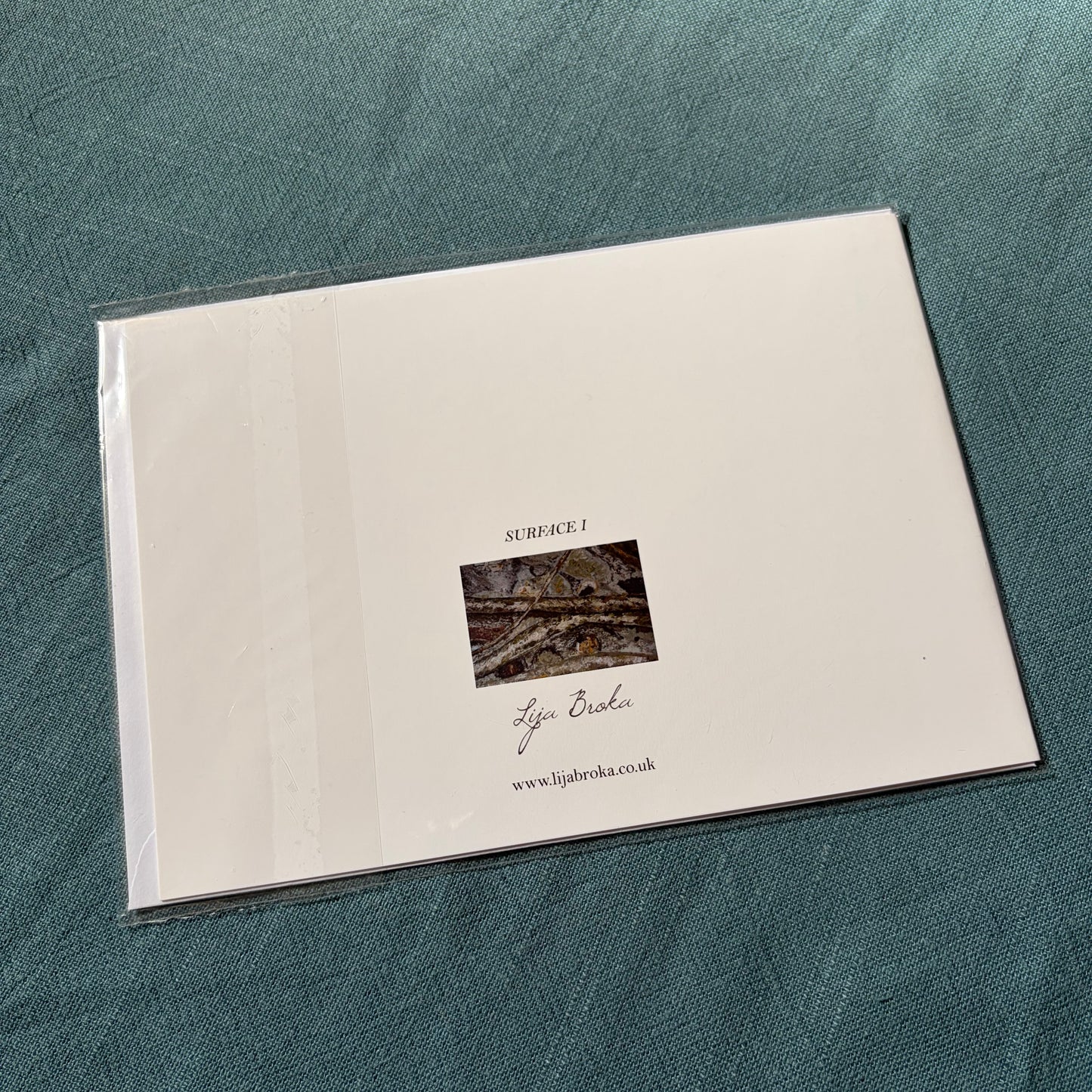 Surface I greeting card
