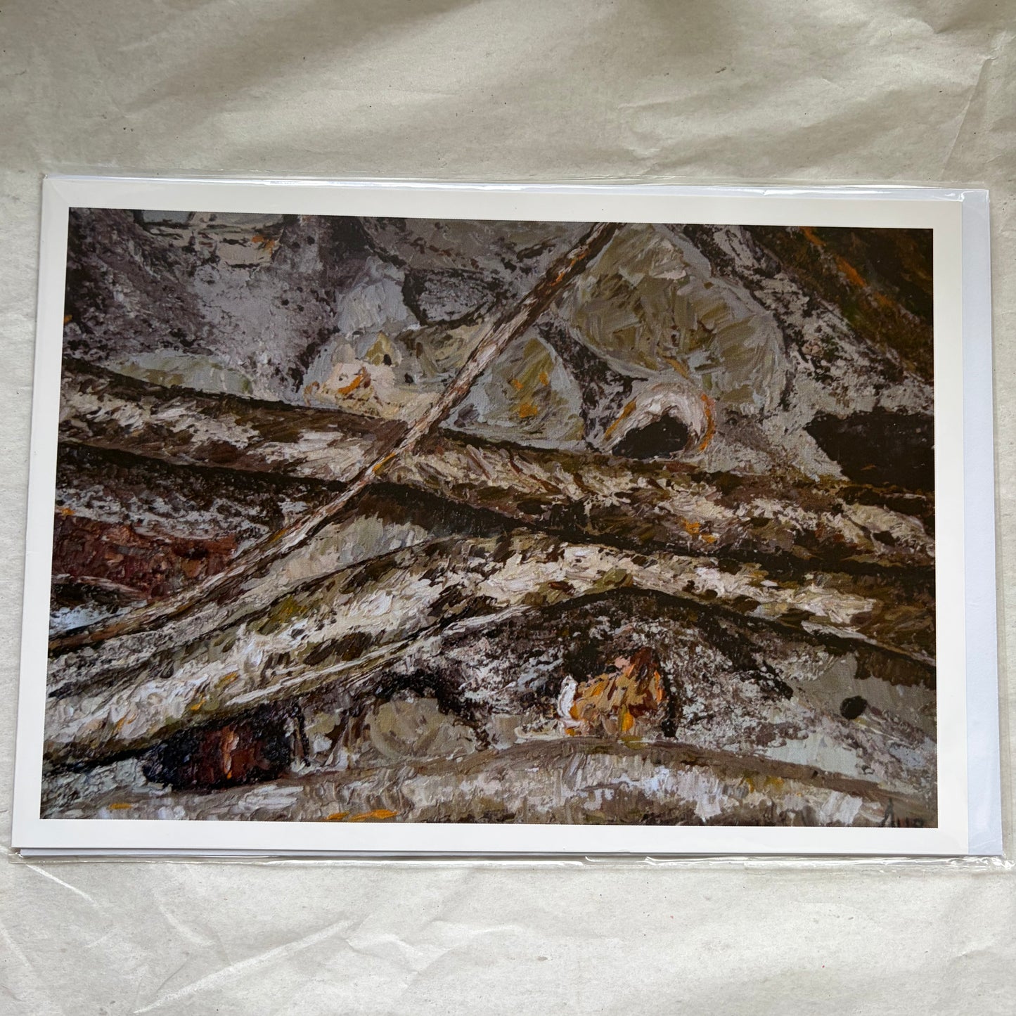 Surface I greeting card